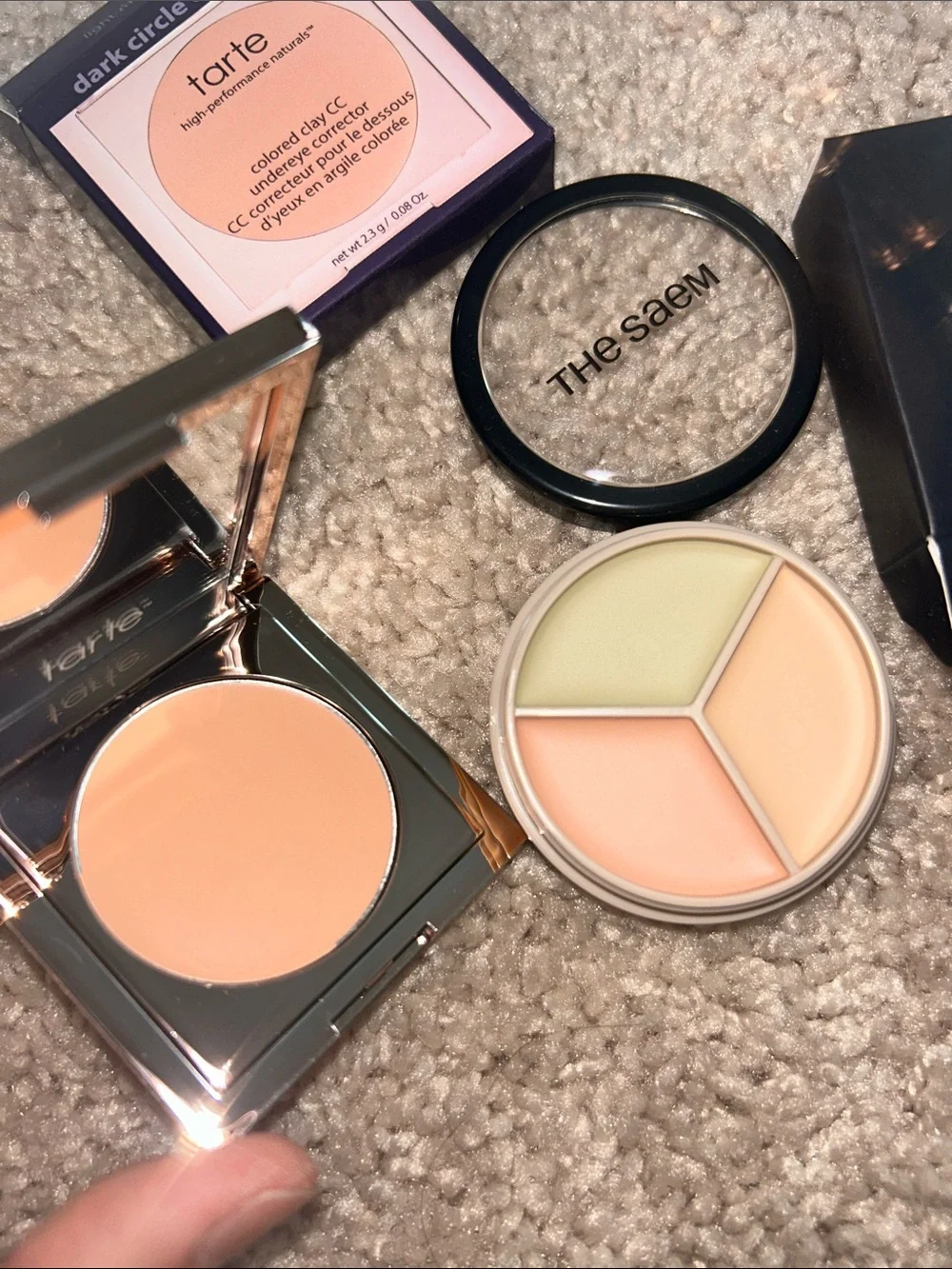 Tarte & The Saem concealer bundle